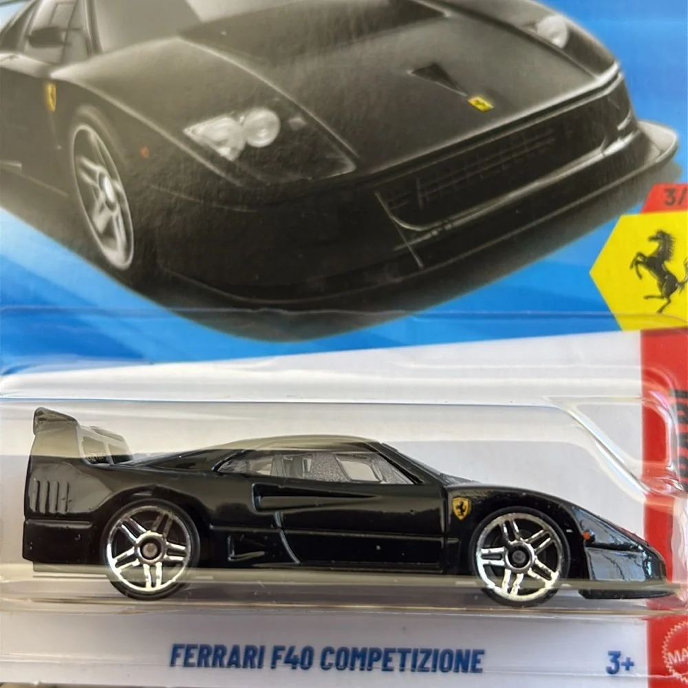 Ferrari F40 Competizione Black Car Hot Wheels Racing HotWheels Racer New 2026